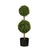 Mica Decorations Boxwood Tree Green Waterproof & Uv Resistant - H72 x D22cm
